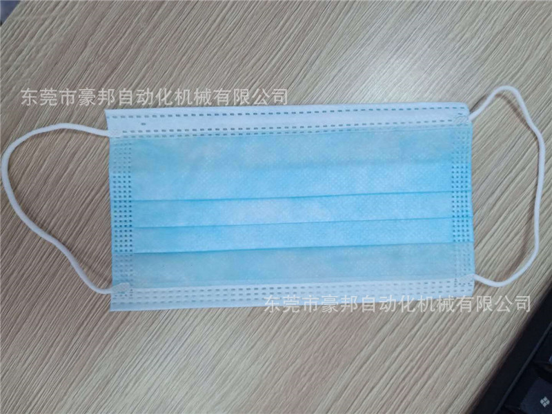 一拖一平面口罩机全自动平面口罩机高速平面口罩生产线