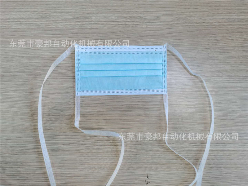 平面口罩绑带机全自动绑带焊接机绑带口罩耳带机绑带式口罩生产设备
