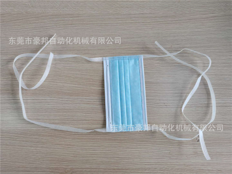 平面口罩绑带机全自动绑带焊接机绑带口罩耳带机绑带式口罩生产设备