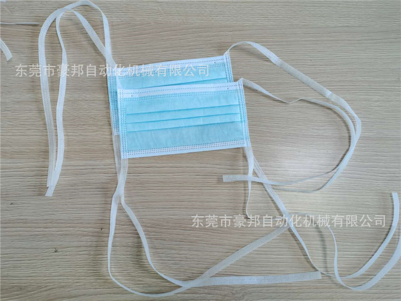 平面口罩绑带机全自动绑带焊接机绑带口罩耳带机绑带式口罩生产设备
